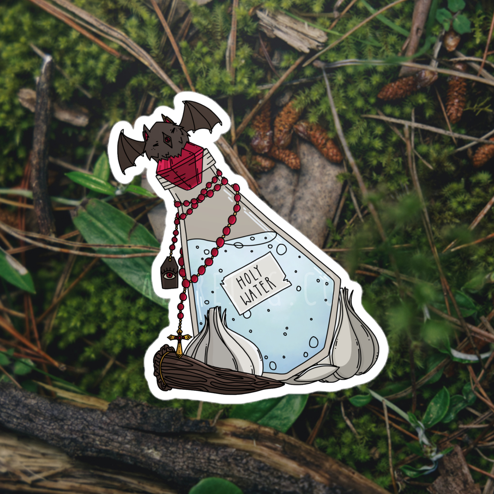 Bottled Vampire | Sticker - Aloreing Shop